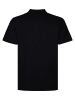 Petrol Industries Piqué-Poloshirt aus Baumwolle in Oversize ironhouse in Schwarz