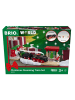 Brio Aktionsspiel BRIO World - Batterie-Dampflok Weihnachts-Set Ab 3 Jahre in bunt