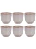 Butlers Butlers Espressobecher TAVIRA 6er-Set in Hellrosa