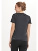 Endurance T-shirt Korrl in 1111 Black Melange