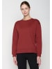 GreenBomb Sweatshirt Basic in Red Berry