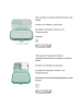 Mepal 2er Set Brotdosen-Set Campus (2025) in Stitch