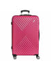 Paradise by CHECK.IN Kingston - 4-Rollen-Trolley Set 3tlg. (lila) in pink