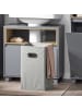 SoBuy Hochschrank in Mattgrau - (W) 30 x (H) 105 x (L) 35 cm