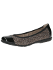 Caprice Ballerina in BLACK LEO COMB