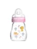 MAM Babyflasche Feel Good, Glas, 170 ml, ab 0M in Rosa