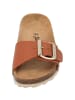 Palado Pantoletten Malta EGS Matt Premium Leather in Terrakotta