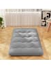 COSTWAY Tatami-Matte Bodenmatratze 90 x 200 cm in Grau