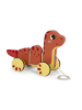 small foot Spielzeug - Nachziehtier Dino