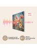 OnlyWow Akustibild Bunte Blumen