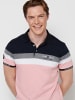 KOROSHI Kurzarm-Polo in pink
