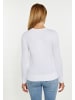 usha BLUE LABEL Damen Cardigan in WEISS