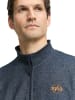 Tom Tailor Sweatjacke für Herren in dunkel-blau