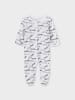 name it 2er Pack Jungen Schlafstrampler mit Zug Motiv in Blau