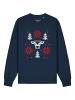 wat? Apparel Sweatshirt Christmas with love in Dunkelblau