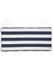 Beliani Auflagen VIVARA in Blau - (W) 112 x (H) 5 x (L) 54 cm