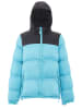 cosimon Damen Wattierte Steppjacke in Türkis Schwarz
