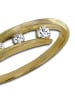 GoldDream 333 Gelbgold - 8 Karat Damen Ringe 3er Zirkonia Fingerring  56 (17,8)