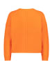 BETTY & CO Strickpullover mit Rundhalsausschnitt in Neon Orange