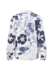 Marie Lund Blusenshirt in ecru marine - 0007