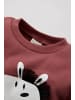 DeFacto Sweatshirt REGULAR FIT in Hell Bordeaux