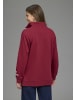 Laura Scott Longsweatshirt in Cranberry