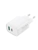 XO XO Wandladegerät CE29 PD 20W 1x USB-C 1x USB weiß