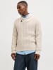 Jack & Jones Strickpullover in Silver Lining