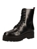 Buffalo Stiefelette in Schwarz Lack