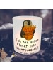 Mr. & Mrs. Panda Windlicht Pinguin Pommes Eimer mit Spruch in Transparent