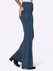 Heine Bootcut-Jeans in blue-stone-washed