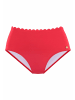 LASCANA Highwaist-Bikini-Hose in rot