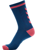 Hummel Low Socken Elite Indoor Multisport Erwachsene in BLUE CORAL/TEA ROSE