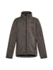 Schmuddelwedda Mädchen (Kids) Strickfleecejacke in Grau Melange