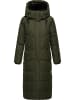 Marikoo Steppmantel Hingucker XIV-1 in Dark Olive