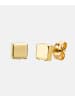 Diamant L'éternel Ohrstecker aus 375 Gelbgold