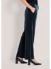 MADELEINE Elegante Hose mit luxuriösem Touch in marine