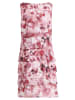 Vera Mont Cocktailkleid mit Volant in Dark Red/Red