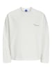 Jack & Jones Sweatshirt in Cloud Dancer