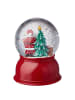 Butlers LED Schneekugel X-MAS Santa in Rot