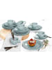 Seltmann Weiden 6er Set Untertassen Beat Color Glaze ø 16,7 cm in Arktisblau