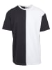 Urban Classics Urban Classics Herren Oversize Harlequin Tee in blk/wht