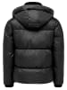 Humy Winterjacke mit Kapuze in Schwarz