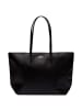 Lacoste L.12.12 Concept - Shopper L 35 cm in schwarz