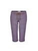 Killtec Caprihose mit Gürtel in lila