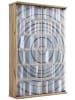 VCM  Holz CD DVD Stand Regal Schrank Glastür Tilano L in Honig-Eiche