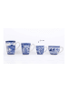 Blond Amsterdam Mini-Becher Arm in Arm in Blau - 200 ml