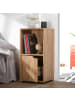 CALICOSY 2er-Set Tisch MODU  in Helles Holz - (W) 30.7  x (H) 61.6  x (L) 29  cm