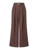 More & More stylishe, weite Hose in chocolate
