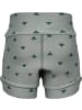 Hummel Kinder Badeshort "Hmlmini Neoprene Aop Swim Shorts" in Grün